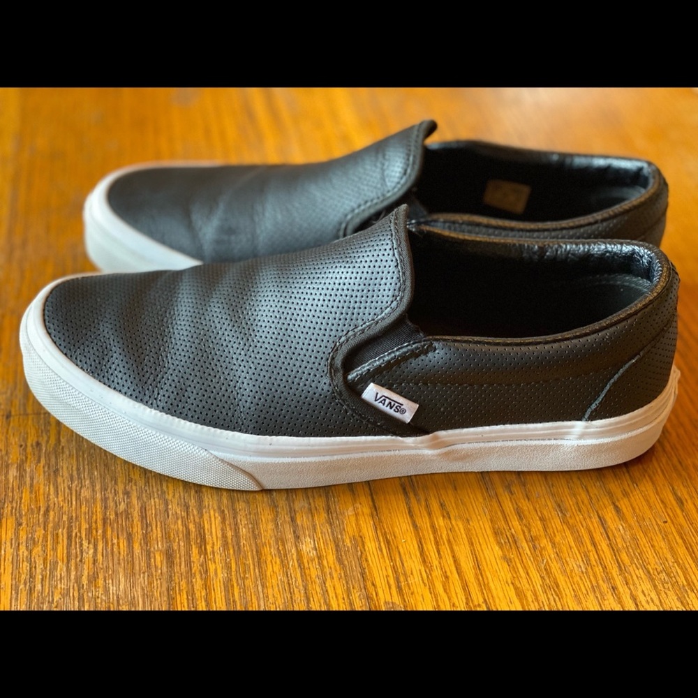 Vans Perf Leather Slip On